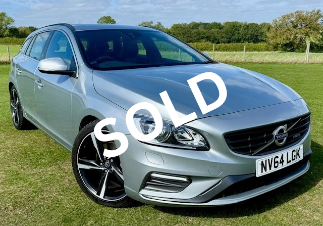 VOLVO V60 2.0 D4 R-DESIGN 2014 MANUAL SILVER £20 TAX