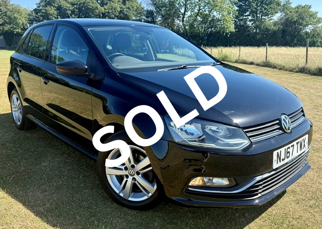 VOLKSWAGEN POLO MATCH EDITION 1.0 PETROL 5-DOOR BLACK 2017