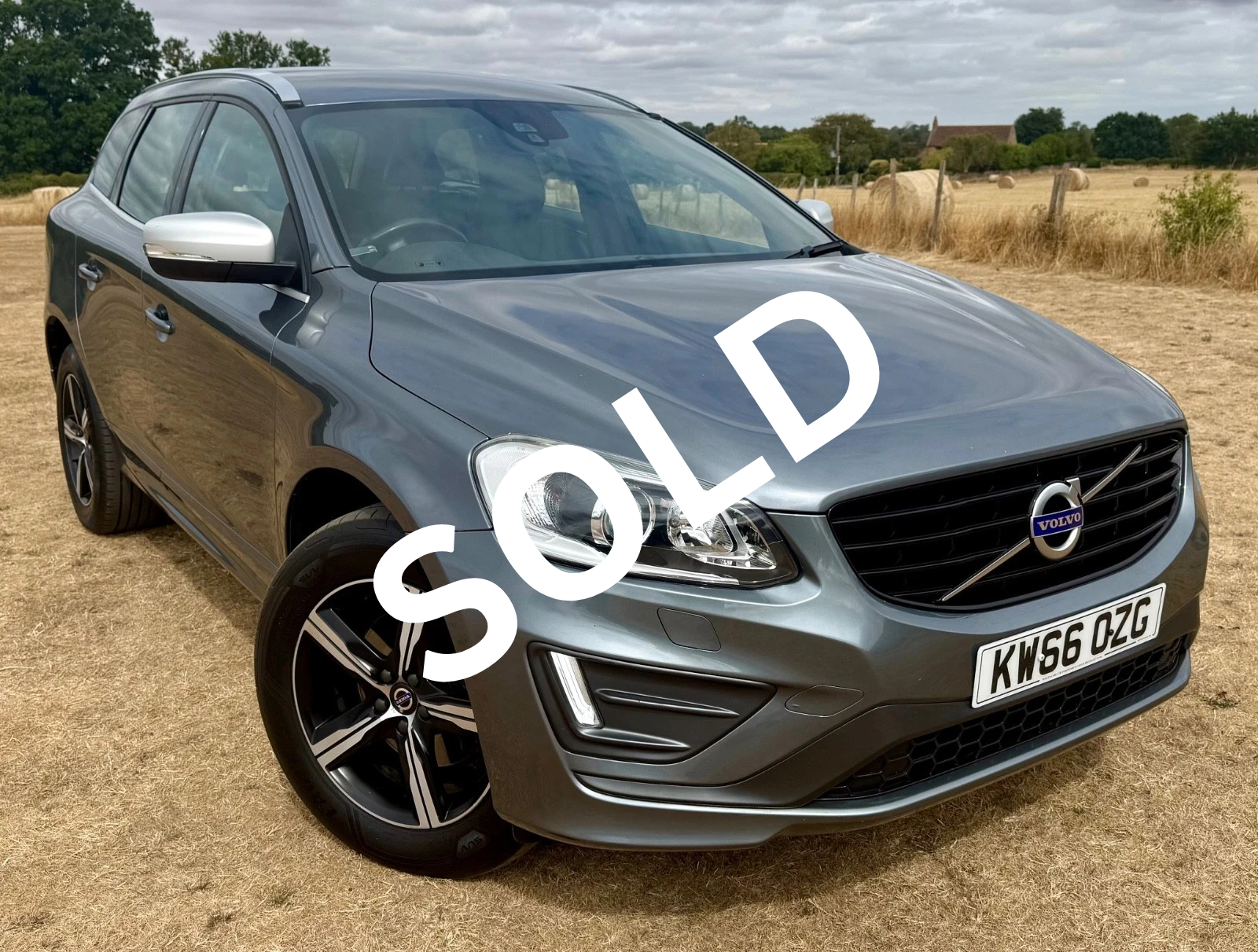 VOLVO XC60 R-DESIGN LUX NAV 2.4 D5 AWD AUTO GREY 2017