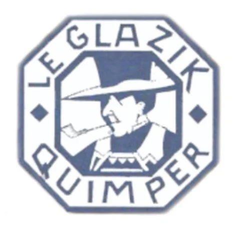 Label found in jeans Le Glazik Quimper