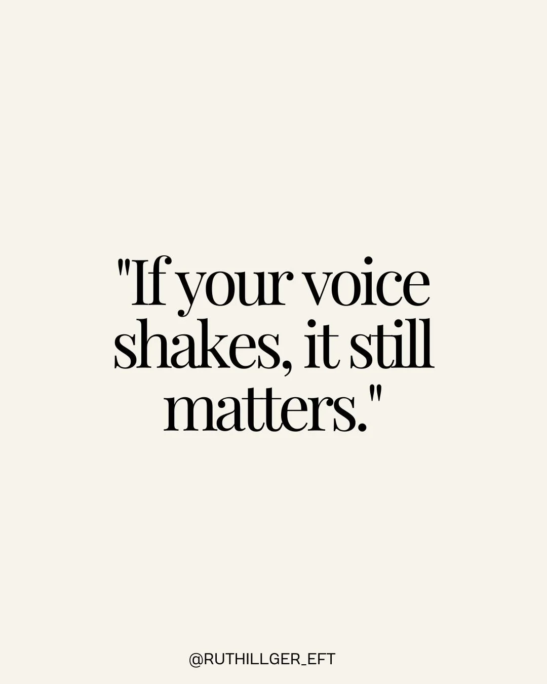 &rarr; Let your voice be heard, trembling and all. Your vulnerability is your greatest gift.

#SpeakEvenIfYourVoiceShakes #VisibilityHealing #PublicSpeakingFear #EFTSupport #EmotionalEmpowerment #SpeakYourTruth #RegulateYourNervousSystem