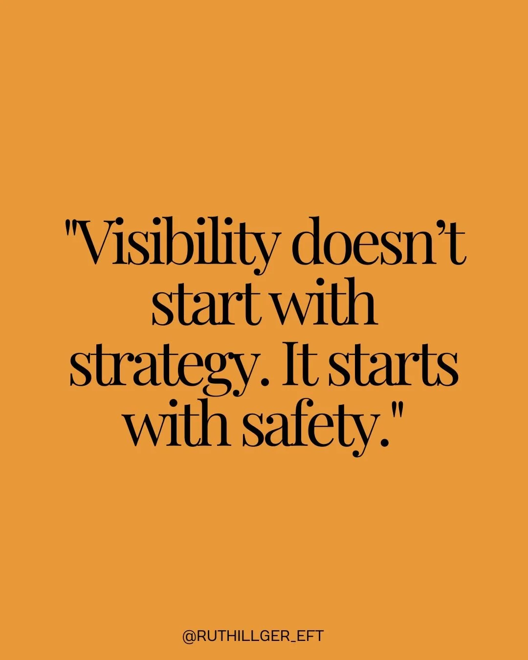 &rarr; If the head says yes but the body says no, it's a no. The next step is nervous system safety. Regulate the nervous system - then every step you take will flow with more ease. 

#SomaticMarketing #TraumaInformedBusiness #VisibilityMindset #Emot