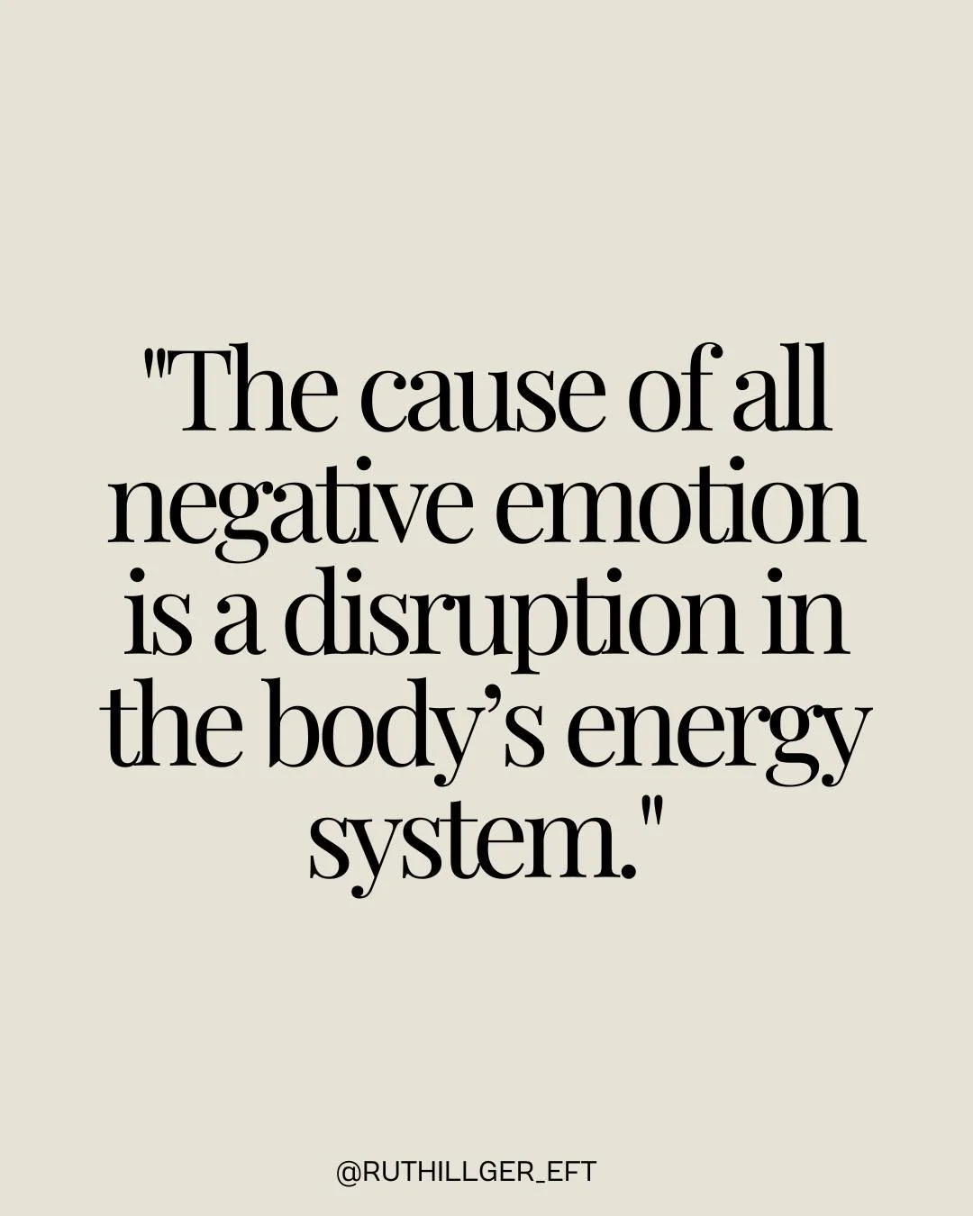 .
✨ &ldquo;The cause of all negative emotion is a disruption in the body&rsquo;s energy system.&rdquo; &ndash; Gary Craig ✨

What if your anxiety, fear, or overwhelm was simply a signal that your energy system is out of balance?

This is the foundati