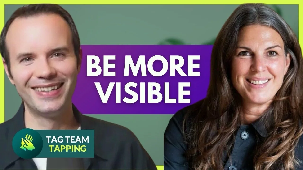 🦀 Join me for some LIVE tag team tapping on YouTube tomorrow 🦀

I&rsquo;ll be joining my brilliant EFT friend, Evan Gregor over on his YT channel for some live tag team tapping on my favourite subject - visibility, being seen and the fear of exposu