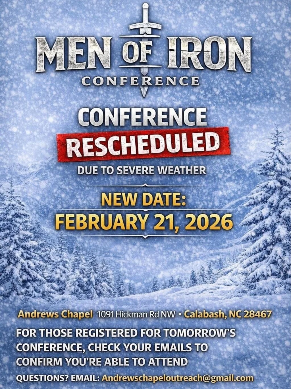Men of Iron Conference