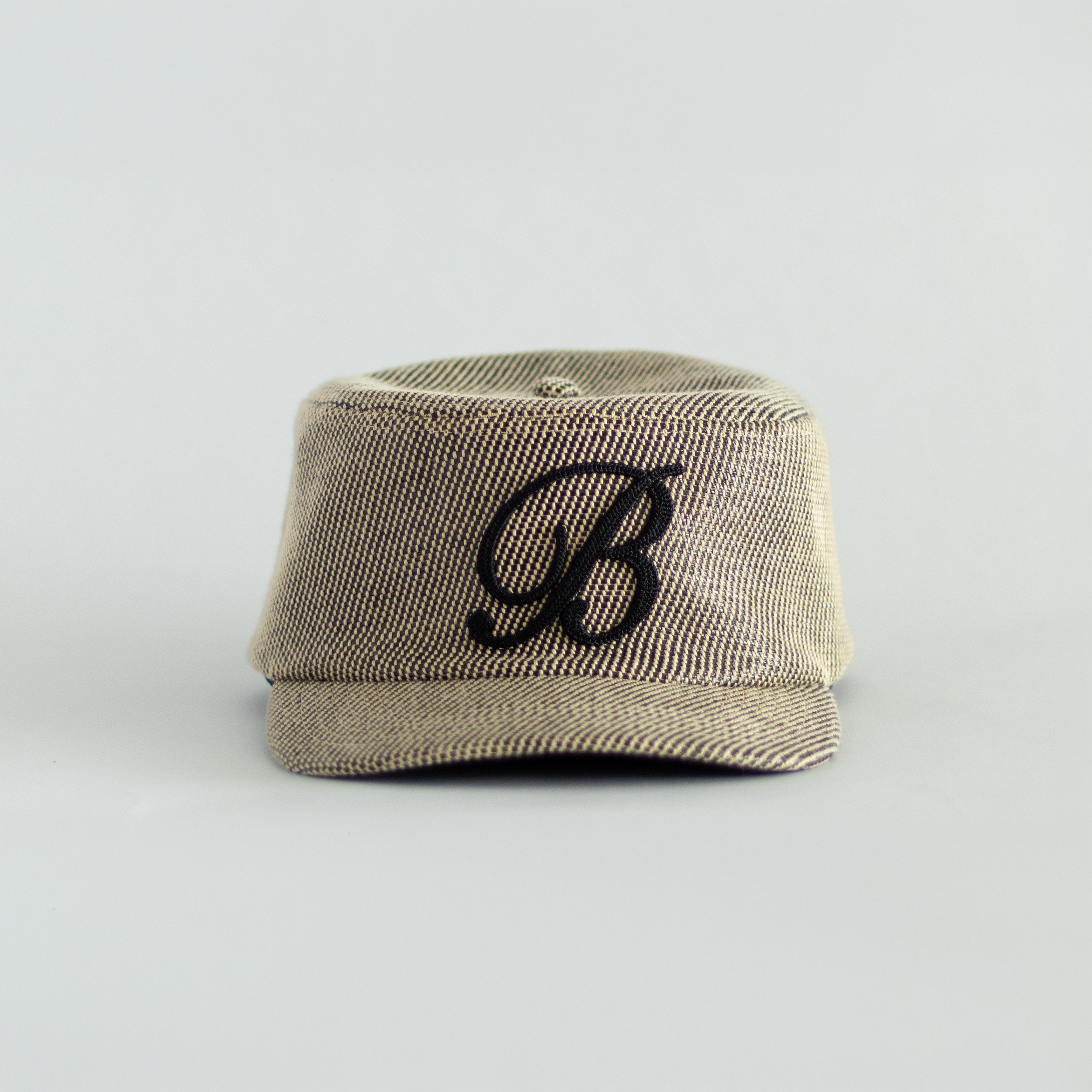 Woven Flat Top Hat