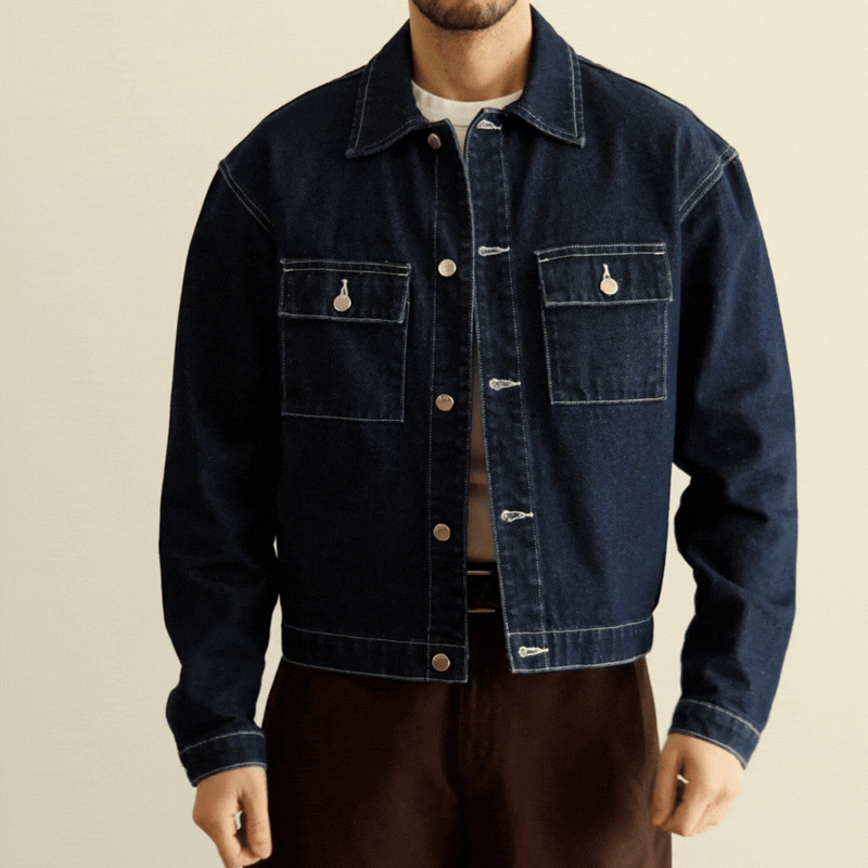 1001 Denim Jacket Dark Indigo