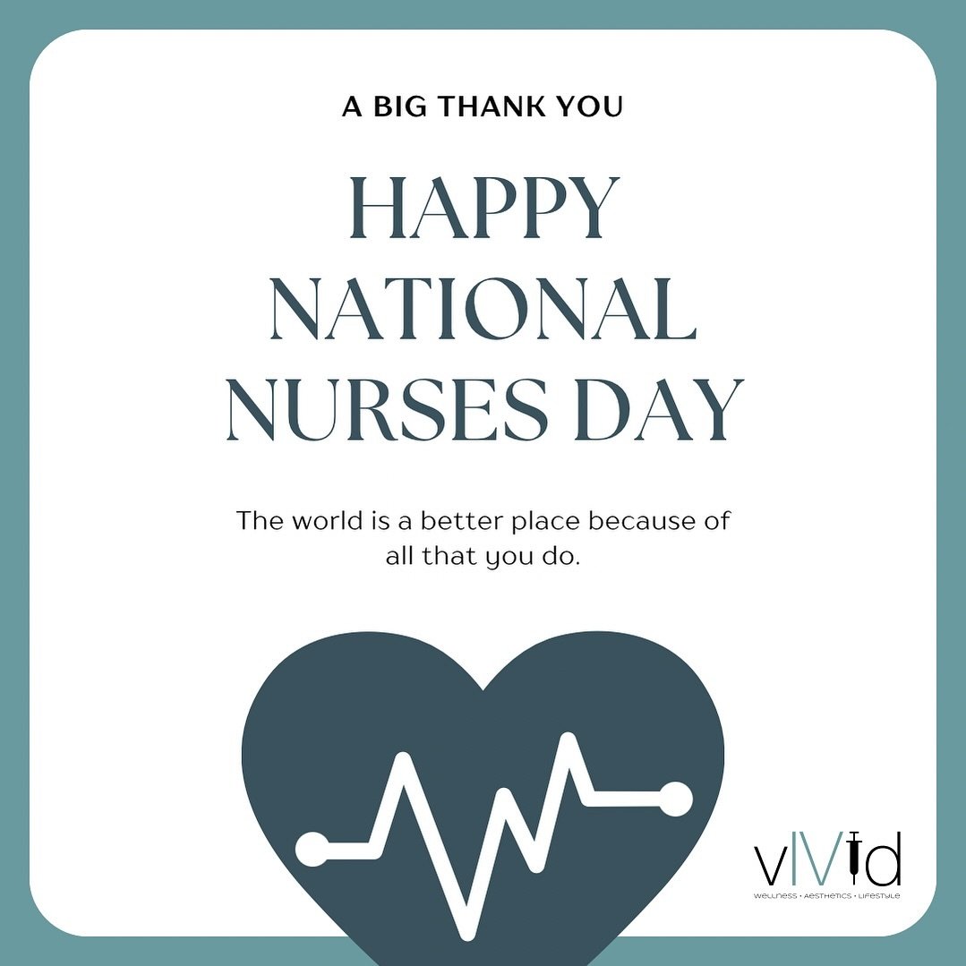 Happy Nurses Day to all of you incredible nurses out there! 🤍

A big shout out to our incredible team of nurses here at vIVid. We mean it when we say &mdash; we are blessed with the best! Our clients are in excellent hands with our team of experienc
