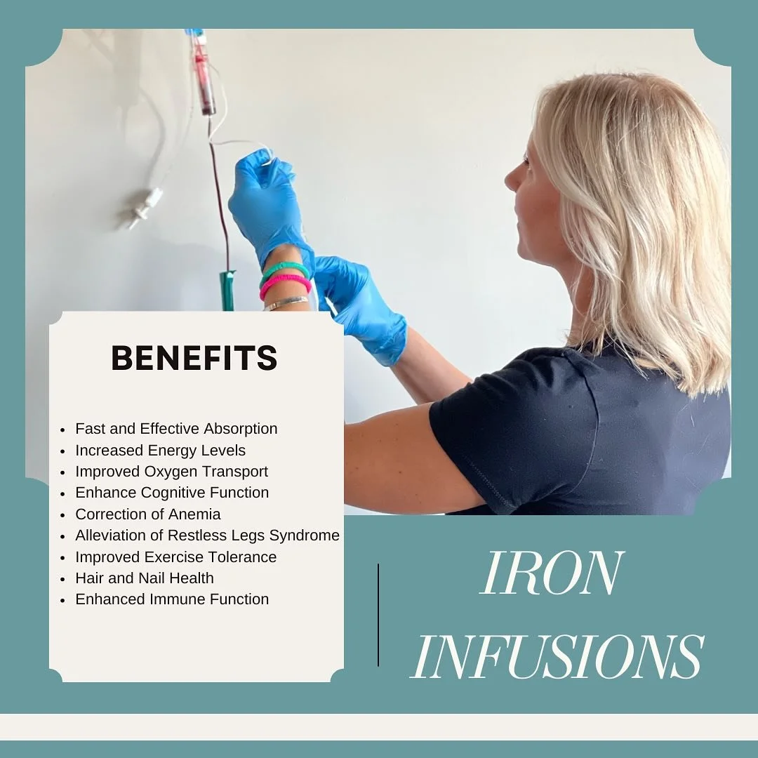 In ONE WEEK, vIVid Wellness will be offering Iron Infusion Therapy! Whether you&rsquo;re a current client of ours, we work cohesively with your current provider, or perhaps you&rsquo;ve been experiencing the following and are curious if you could ben
