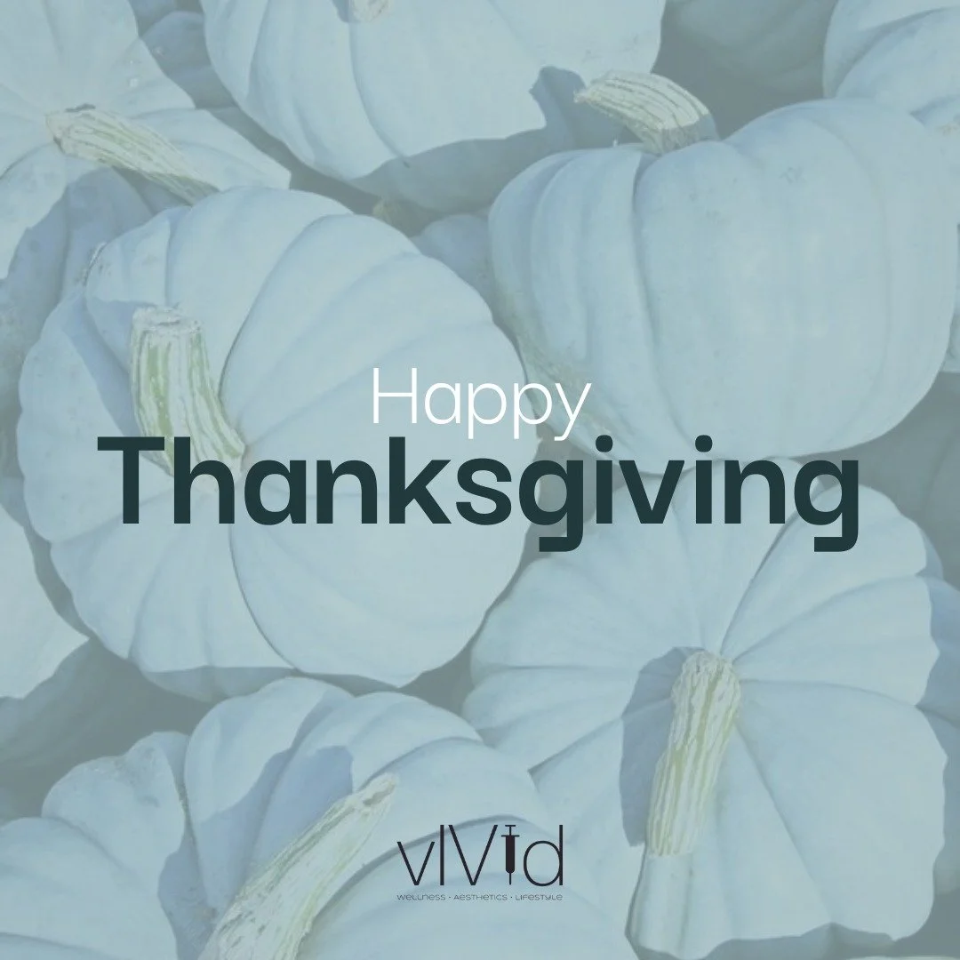 This Thanksgiving, we are thankful for all of you. 🩵 You are a part of the Vivid Wellness family, and we appreciate you!
.
.
.
📞 865-503-4632
📍 1980 NW 94th St Suite E/F Clive, IA 50325 
💻 livin-vivid.com
📩 Centraliowa@livin-vivid.com
📅 Link in