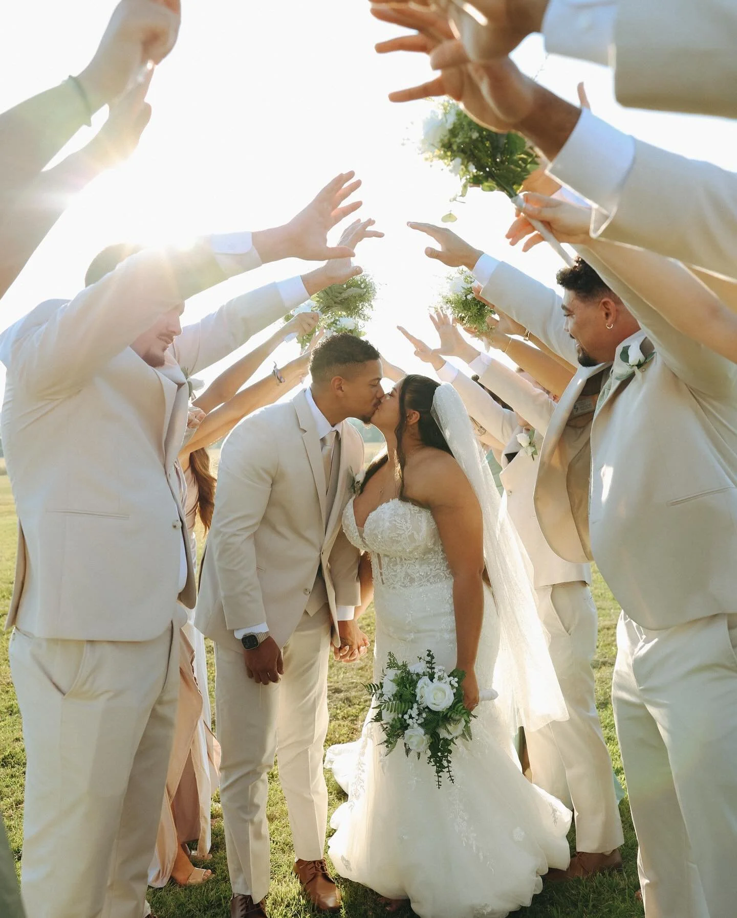 MR. + MRS. LAKE!!!! 🤍🥂✨🦢

this beautiful wedding for desmond + ceairra was SO much fun, you couldn&rsquo;t pull them off the dance floor! these two love birds were stunning and it was such an honor to capture their day! 🫶🏼 

Venue: @brittinghamf