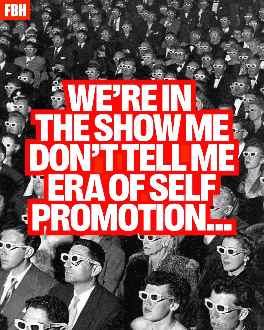 Think we might be the only account not posting April fools content today 🤣🤣🤣

But we&rsquo;re sharing this because it&rsquo;s a big shift we&rsquo;ve seen in the self-promotion space, and we want it to help expand how you look at advocating for yo