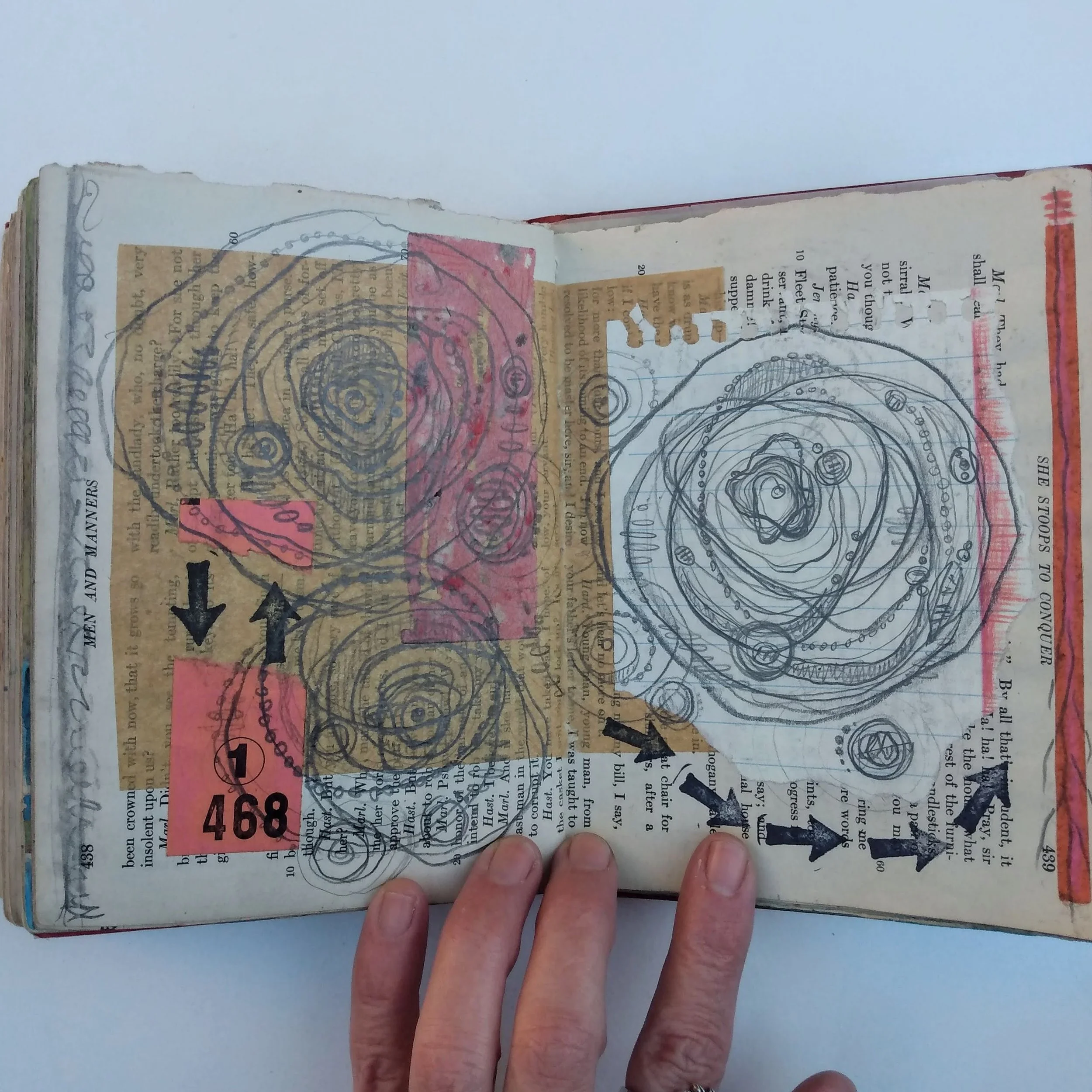 Collage Book I, detail