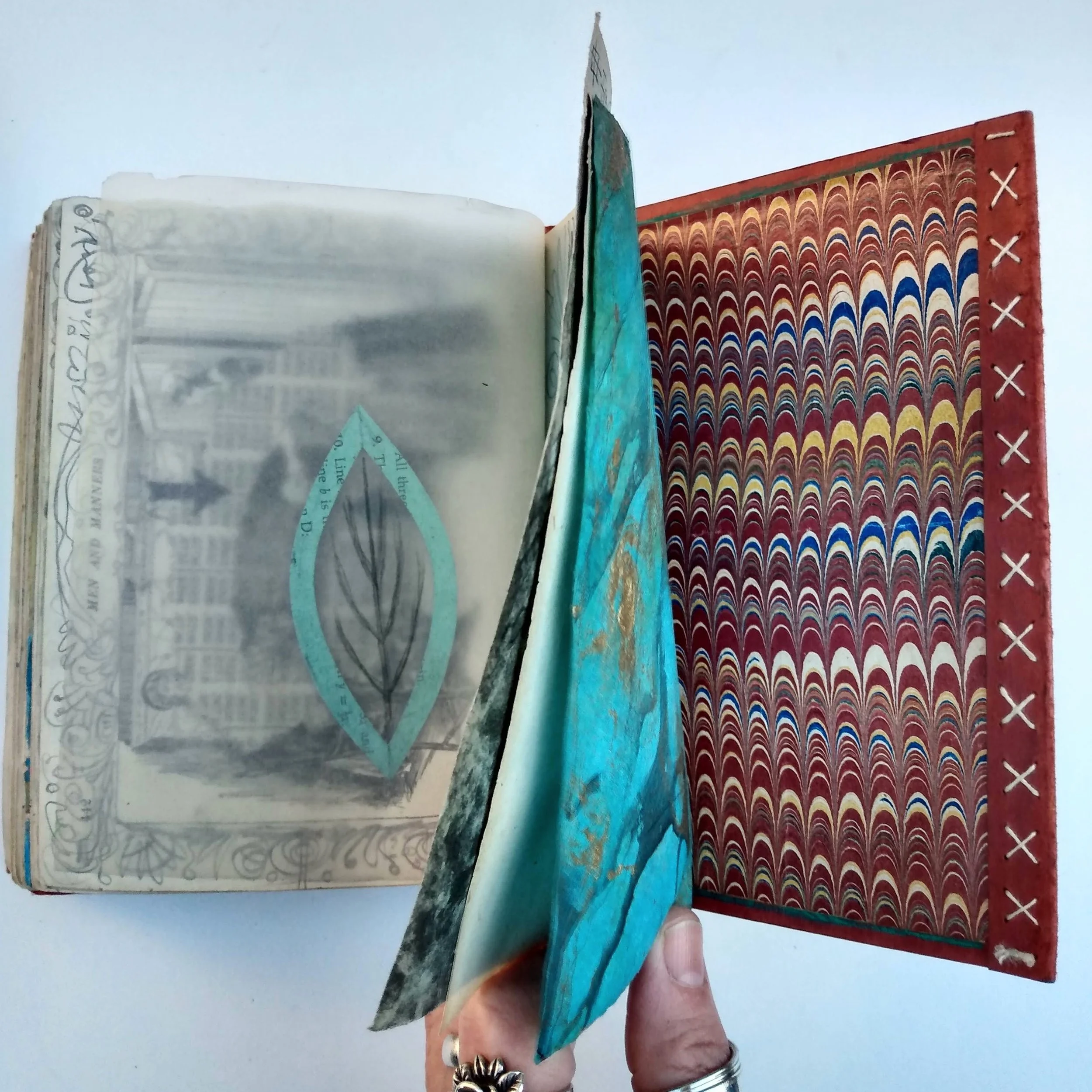 Collage Book I, detail