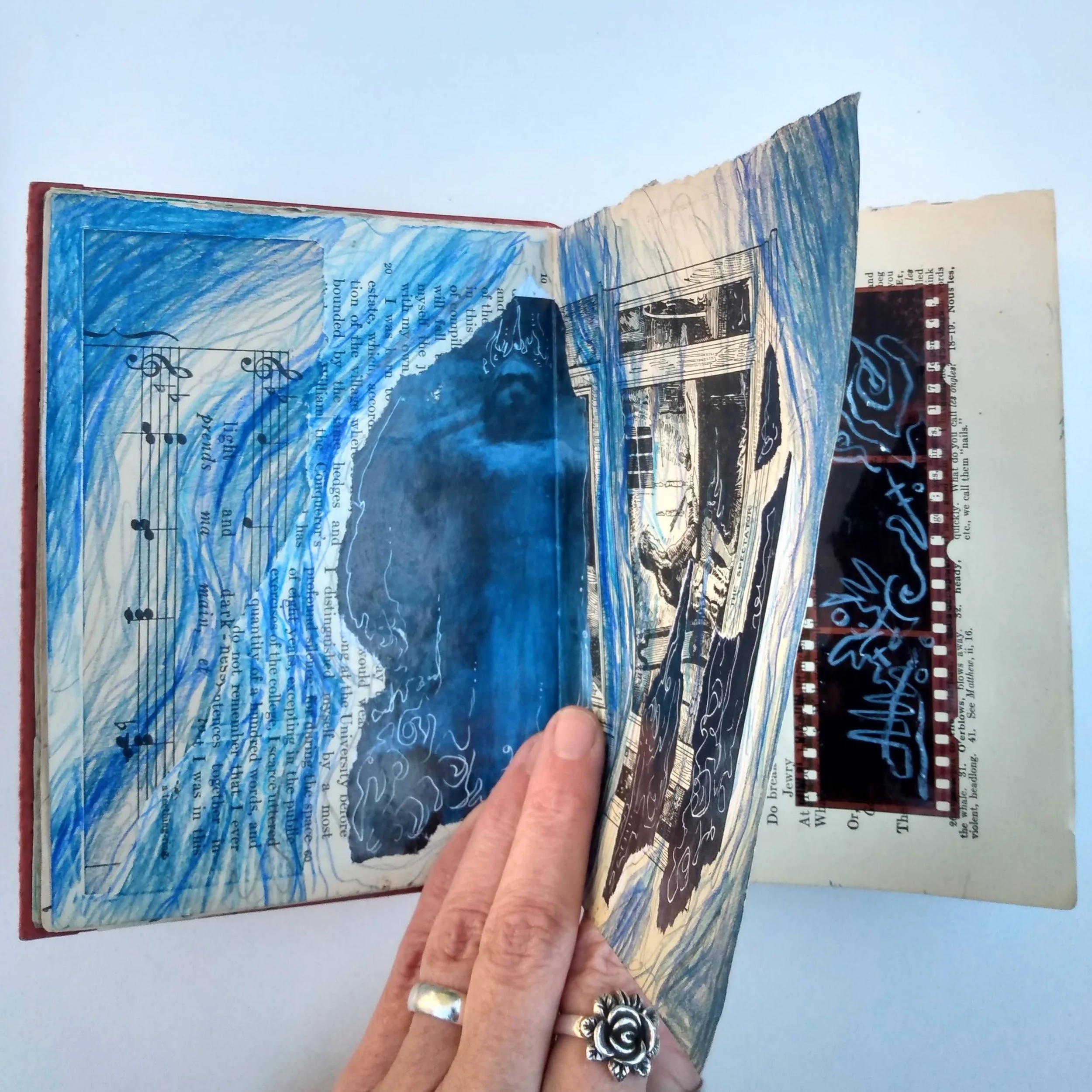 Collage Book I, detail