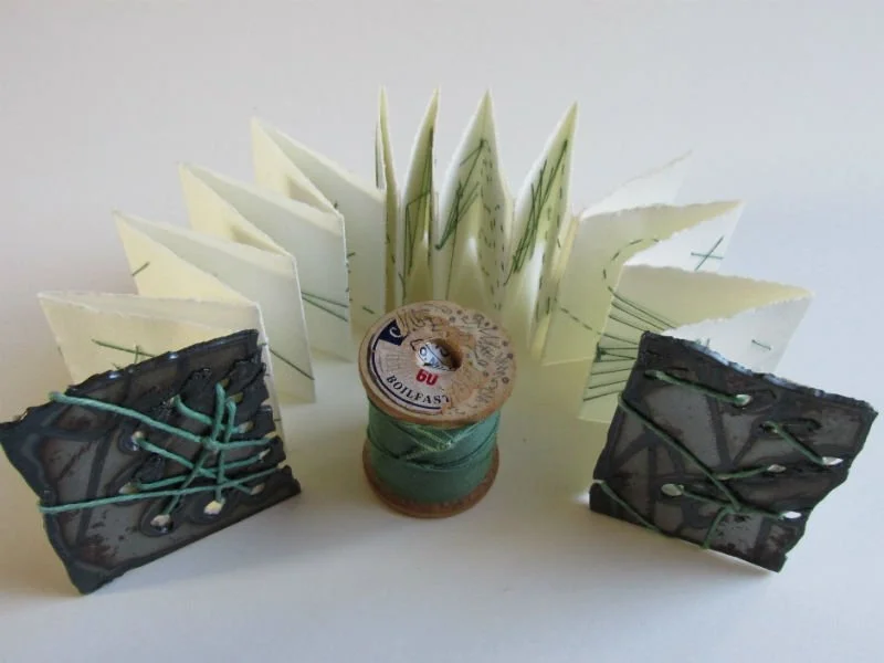 Mint Thread Book, detail