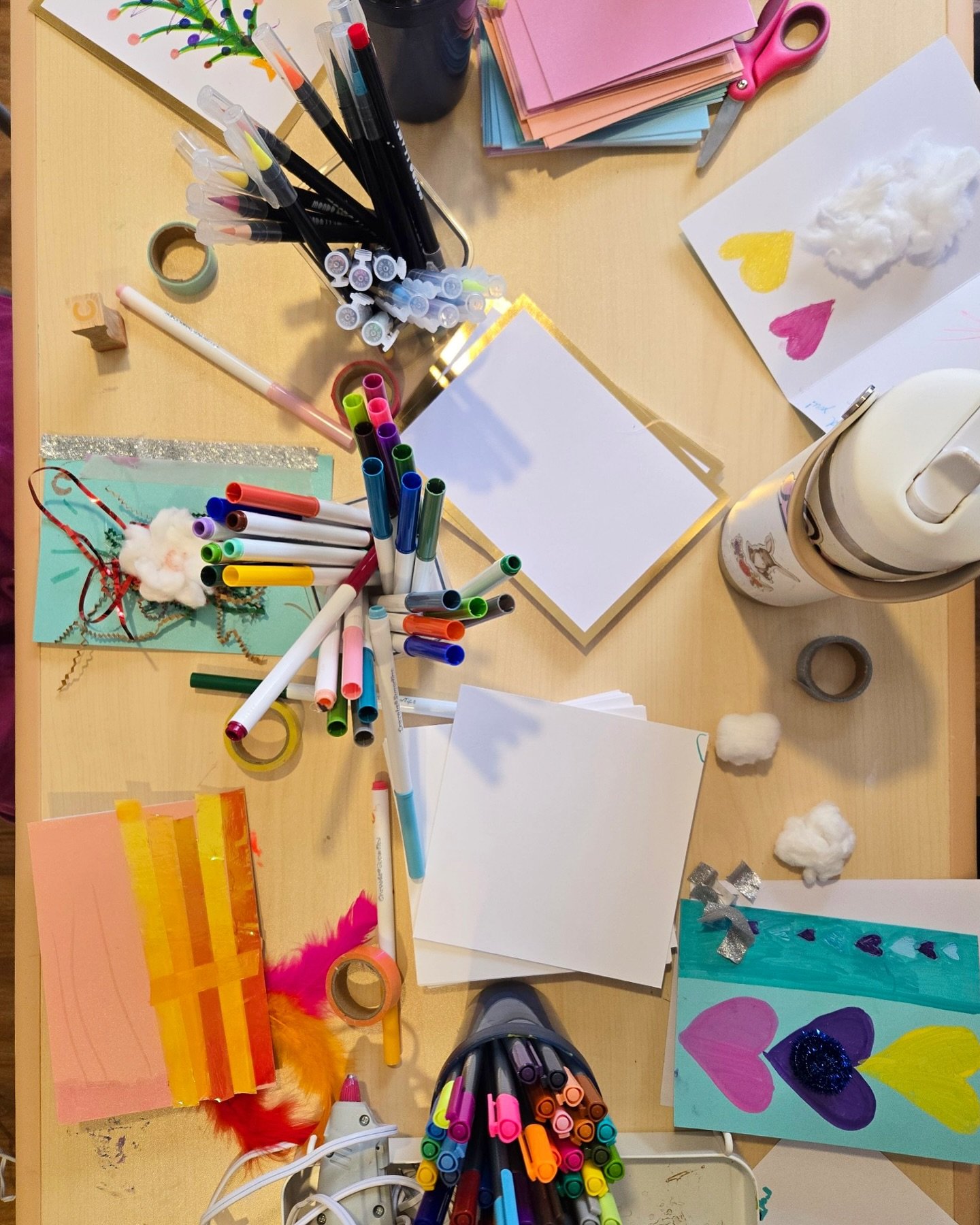 Kids got to enjoy making Holiday Cards and Wrapping Paper while parents got to do whatever it is that parents do. 

If you&rsquo;d like your kiddo to have opportunities to experiment with arts and crafts, keep your eyes out for our Art Clubs 🎨

We h