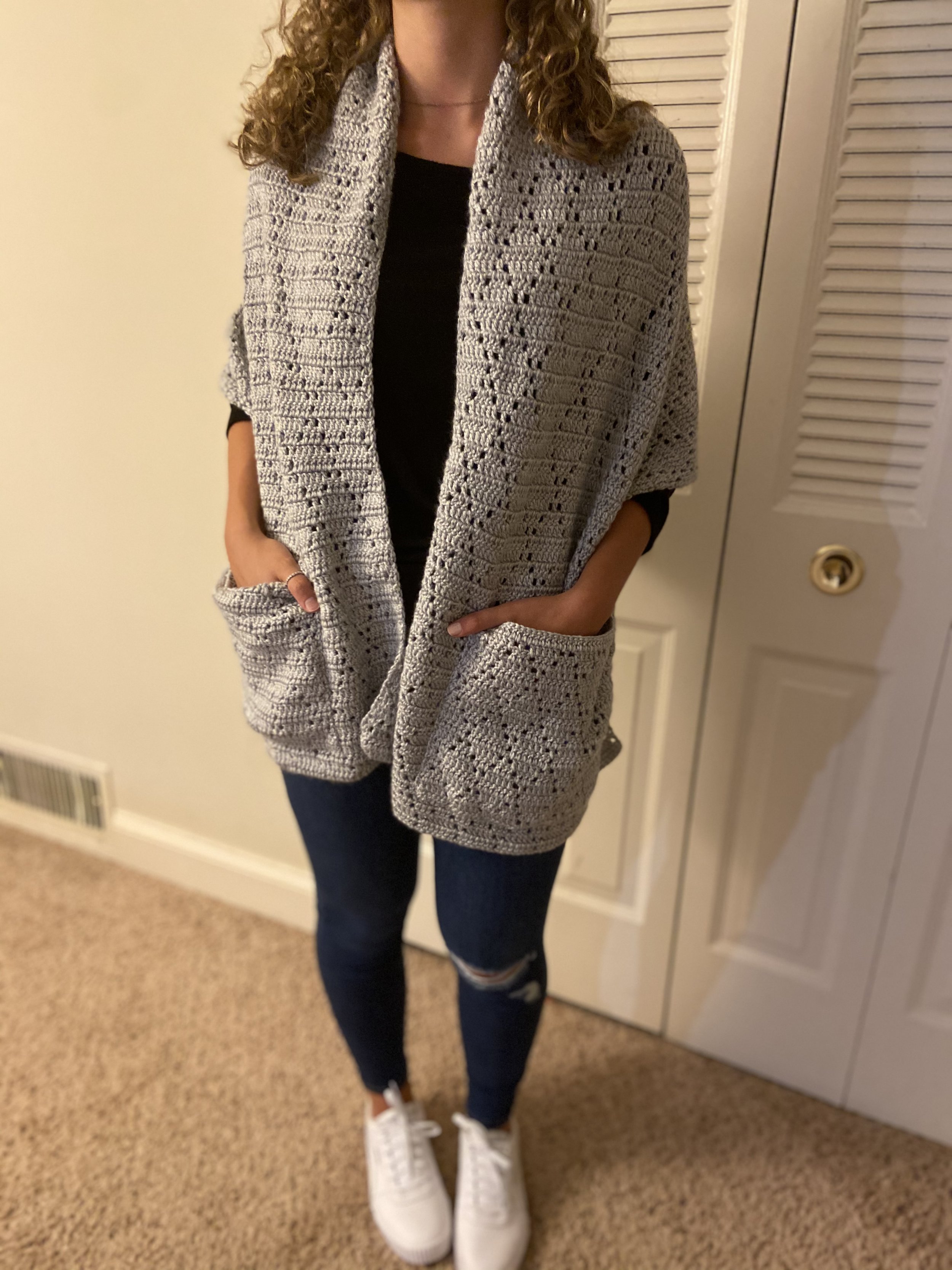 Cardigan Cinza