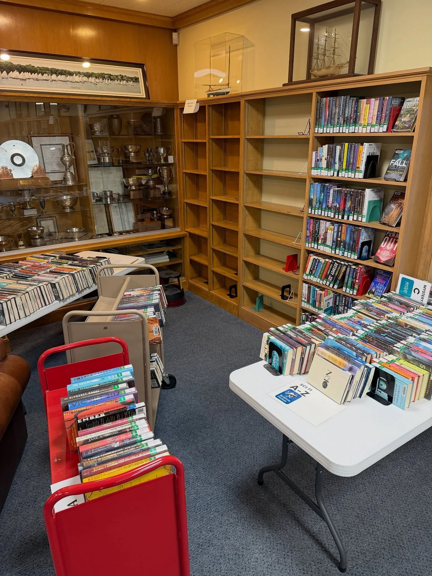 📢 Fiction collection integration in progress ⚠️

We&rsquo;re making it easier to find your favorite fiction authors by integrating mystery, sci fi, and short stories with general fiction. 

This project is estimated to take a few weeks, so please as