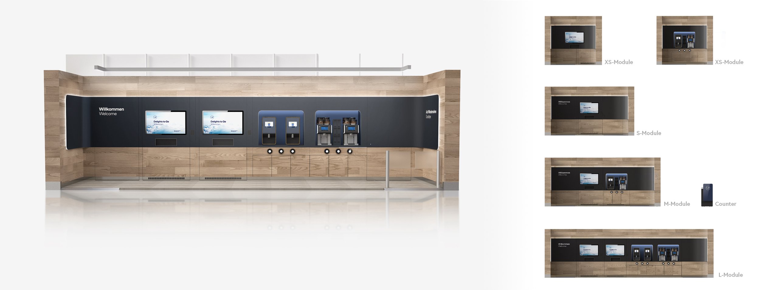 Modular configuration for full flexibility