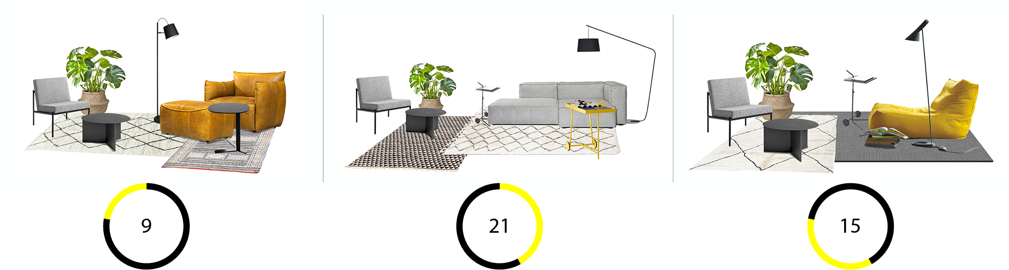 Employee voting for style and furnishing