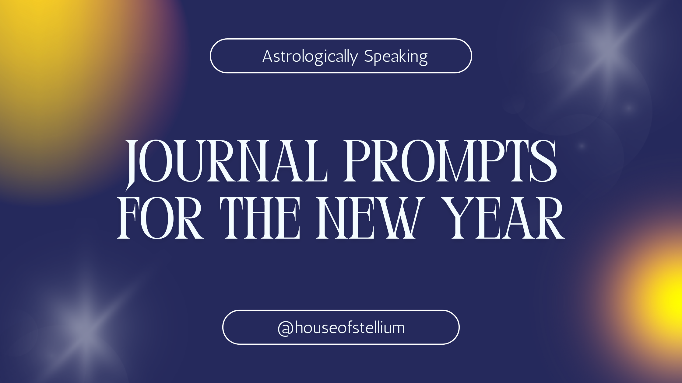 Journal Prompts for the New Year
