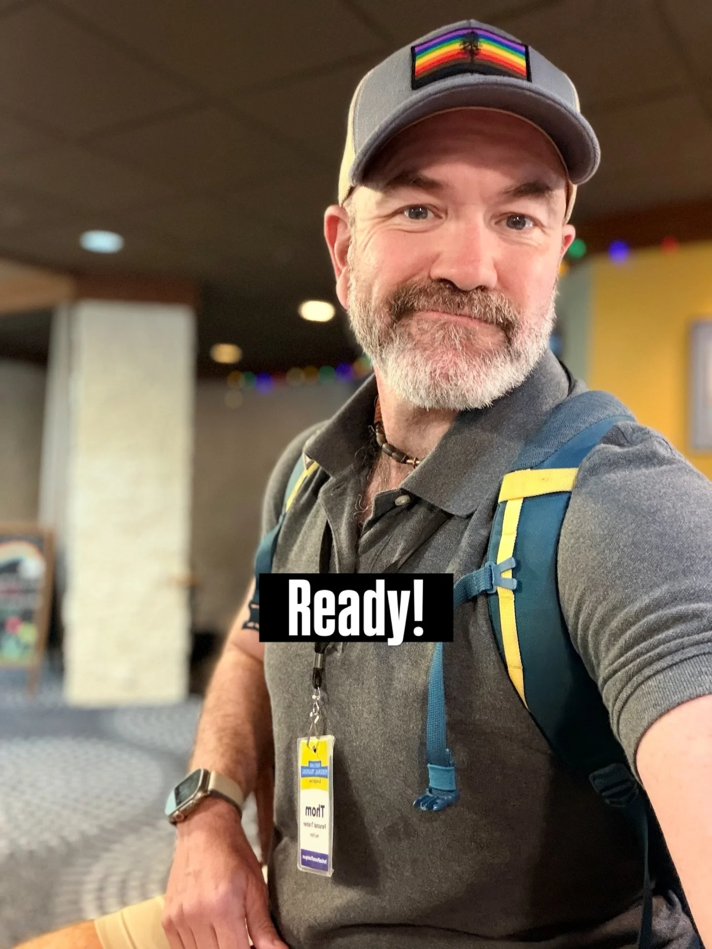 It&rsquo;s a dreary April Sunday but I am READY for my client! 

Are you ready? Not just for a workout, but for the week ahead? While I am a certified personal trainer and nutrition coach, part of my specialization involves helping people GET READY b