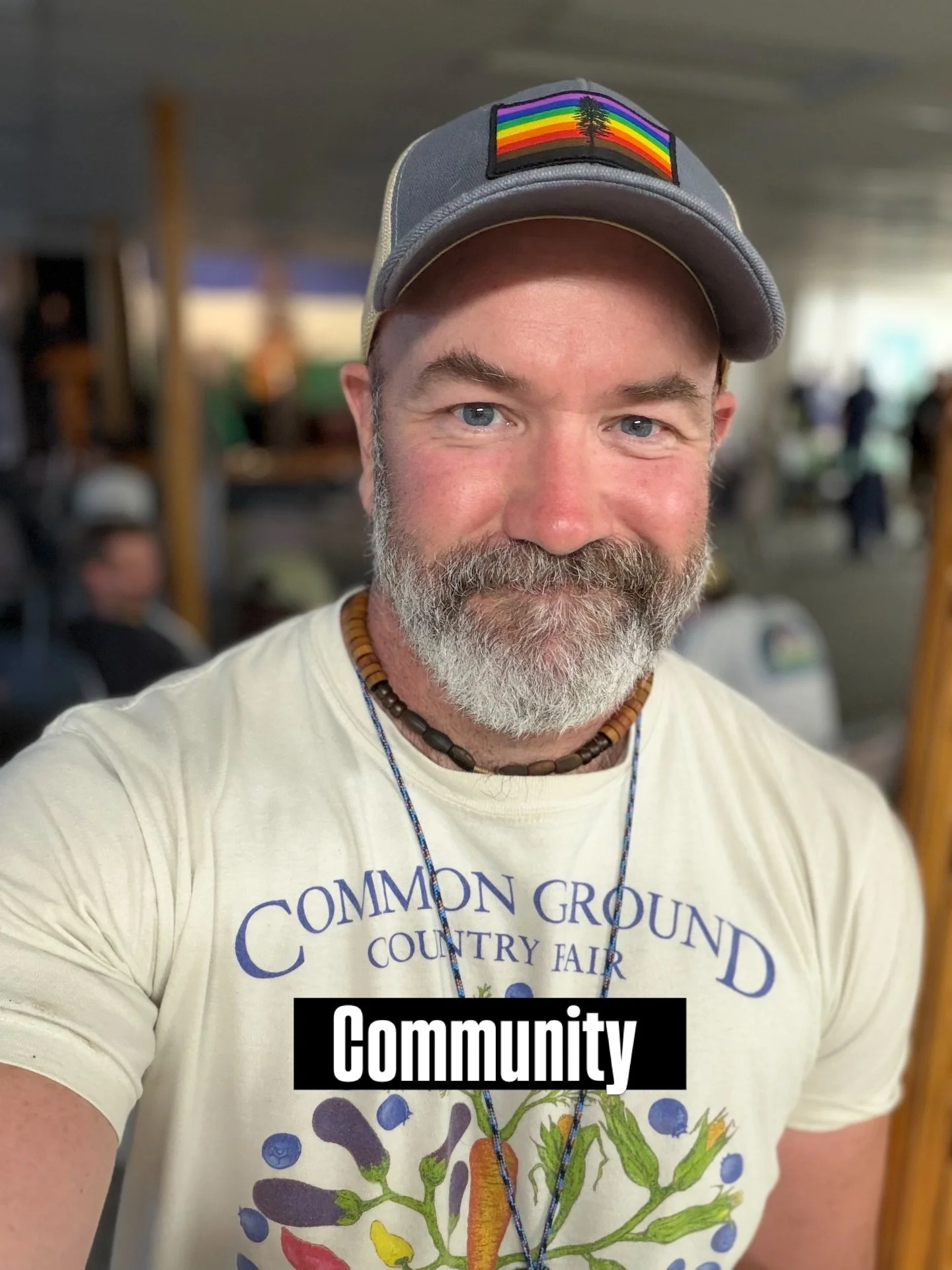 I came to @taborspace to check out the Cascadia Day gathering, and wouldn&rsquo;t you know&hellip;

I met a Mainer who recognized my shirt ✨

Brilliant collection of info and fellow community members, put on by @cascadiabioregion and kinda what I nee