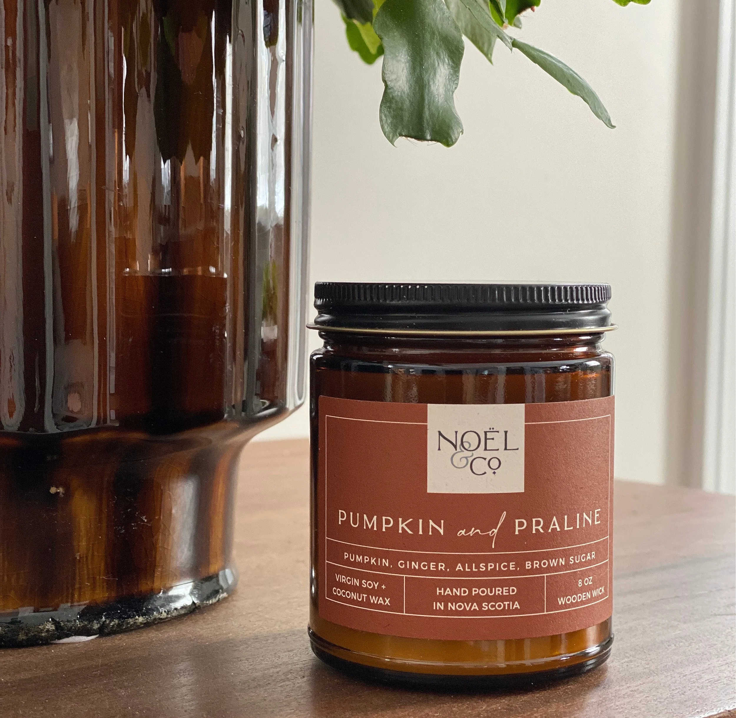 pumpkin & praline jar candle