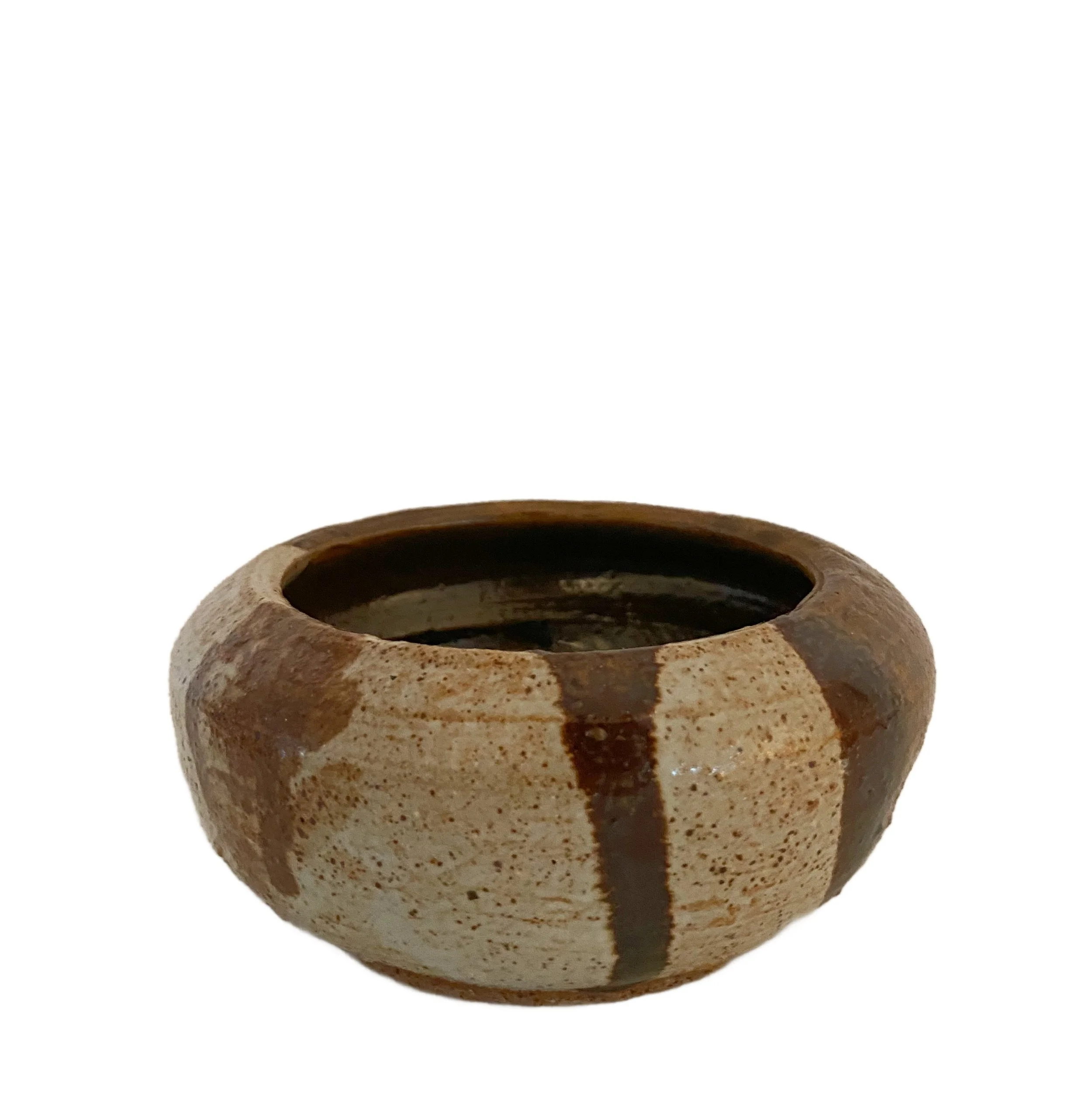 small vintage pottery bowl