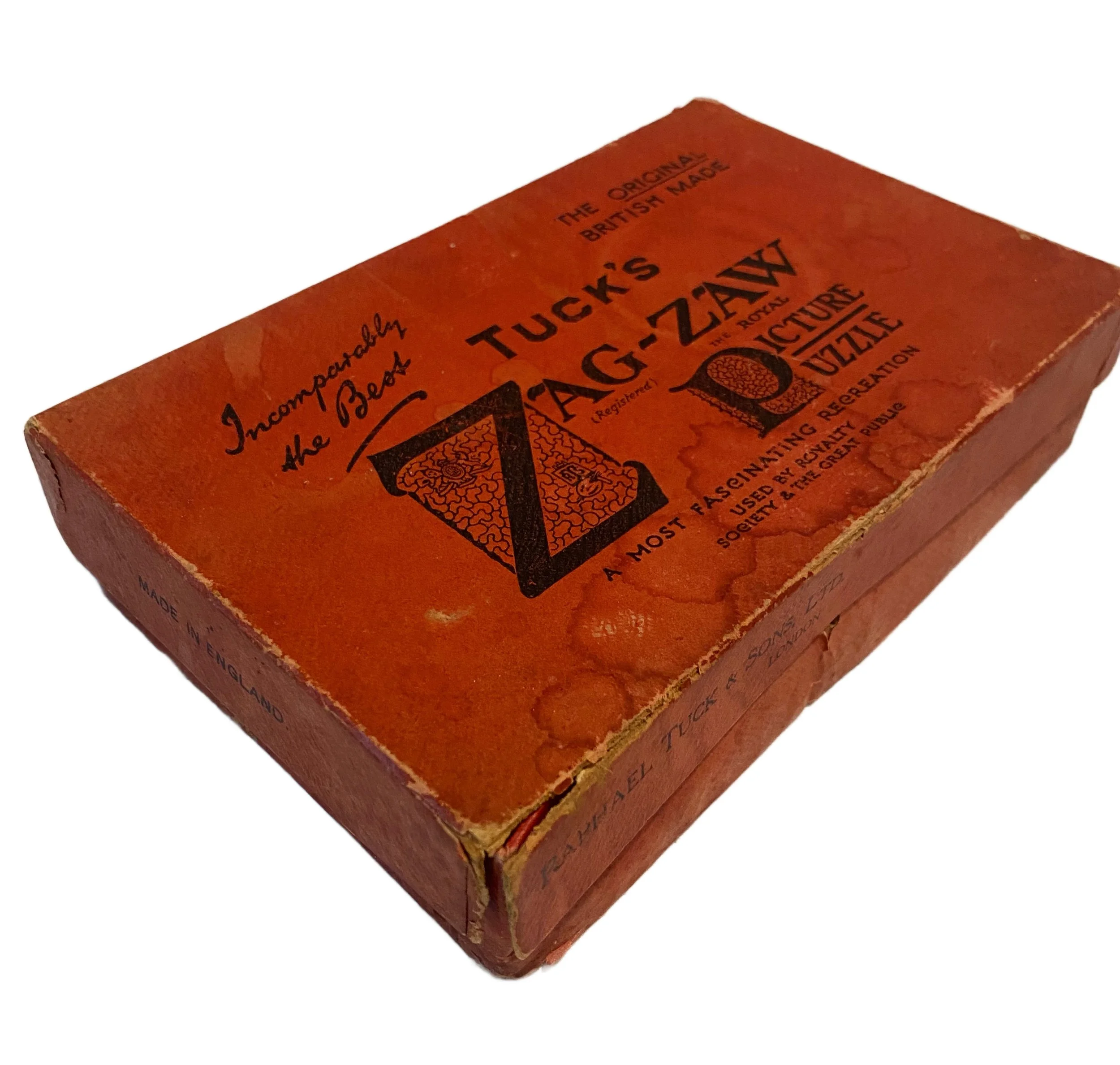 RARE Early 1900's Wooden Puzzle