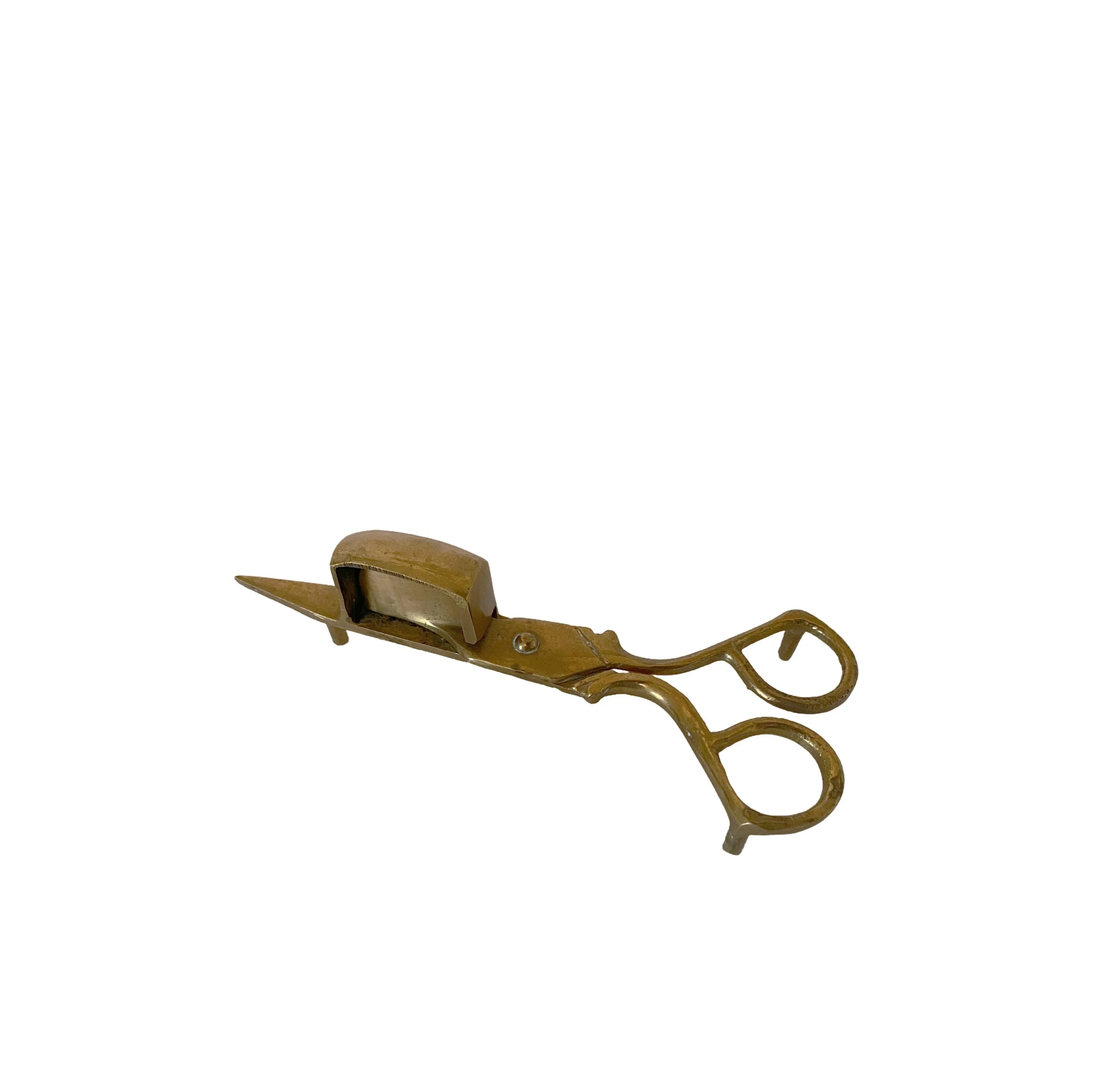 vintage brass candle snuffer