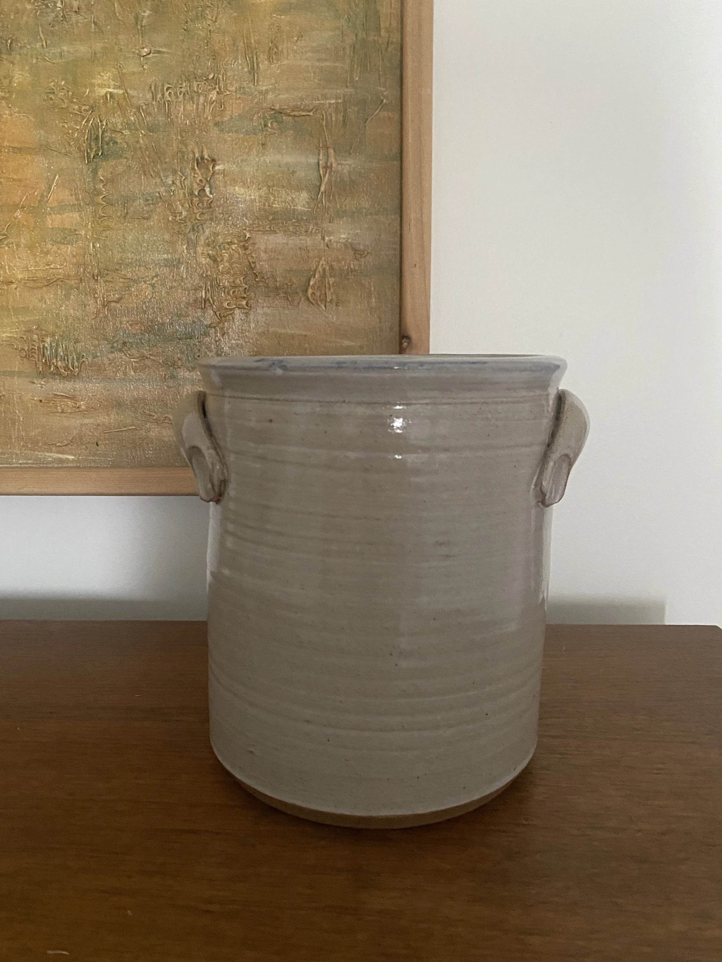 PEI made Pottery Crock