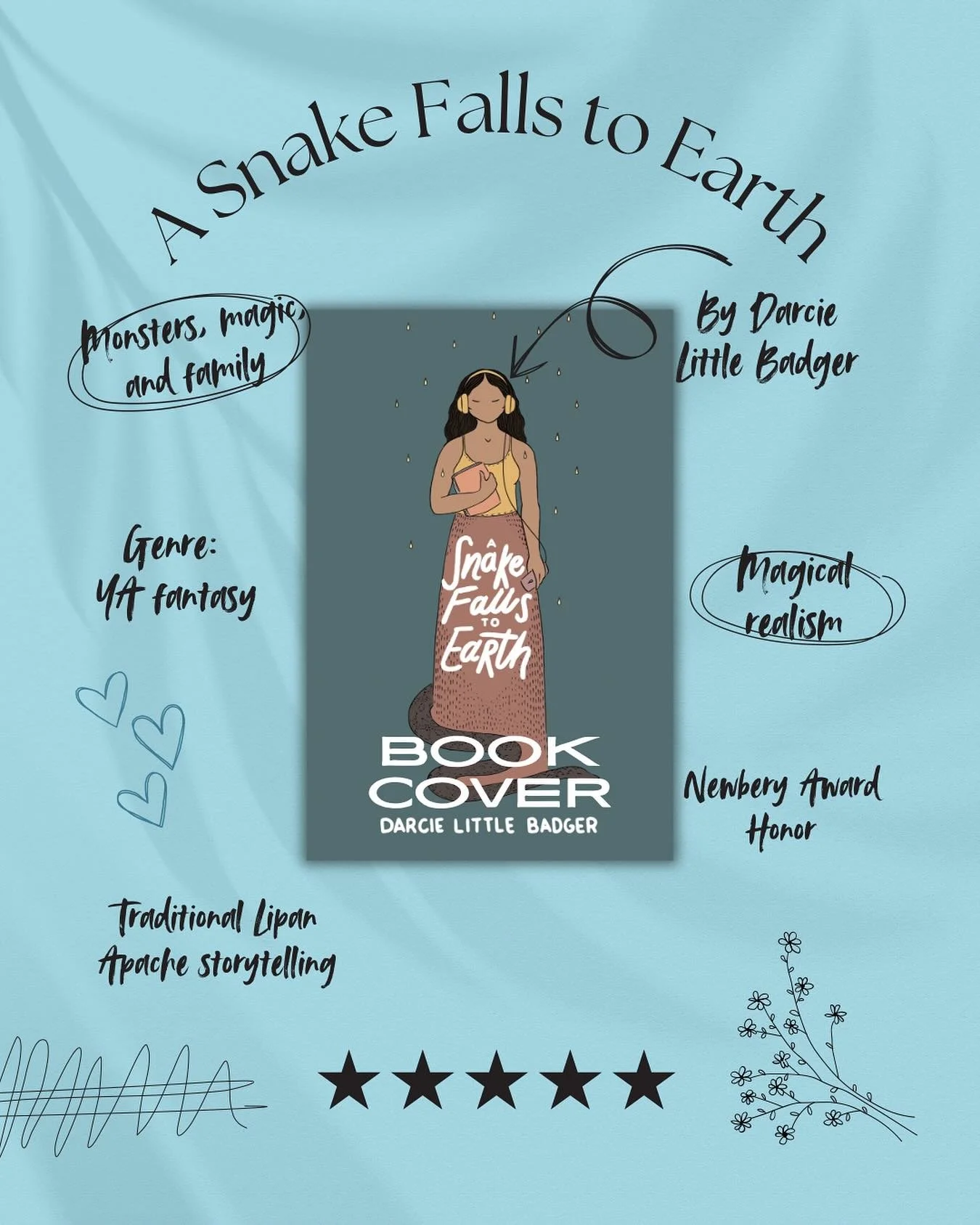 Happy Native American Heritage Month! Today we wanted to spotlight an incredible banned book centering on Indigenous storytelling by Darcie Little Badger. This book is definitely a must-read! 🩵