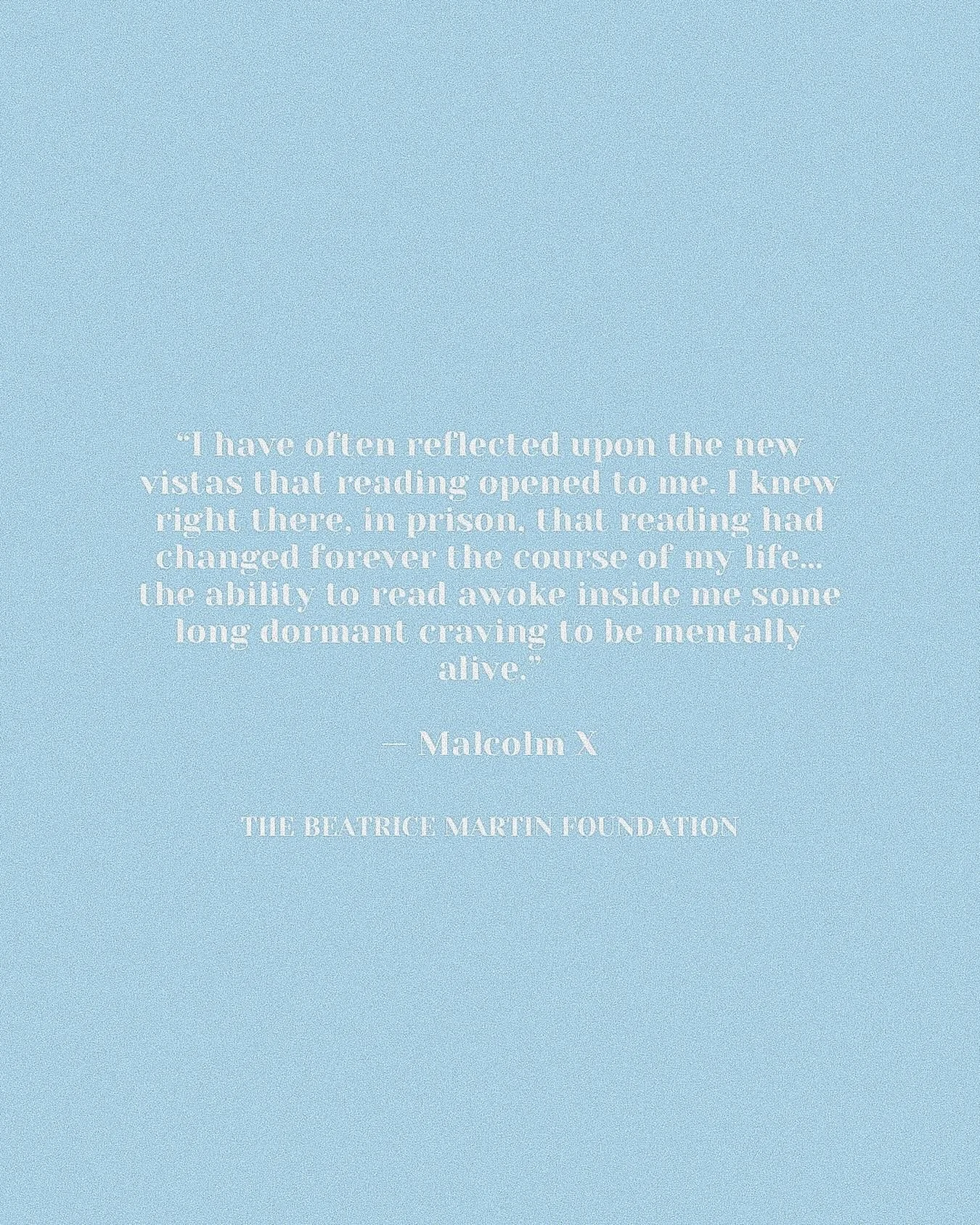 This Black History Month, the Beatrice Martin Foundation honors the power of literacy to liberate, empower, and keep stories alive. 🤍
.
.
#beatricemartinfoundation #blackhistorymonth