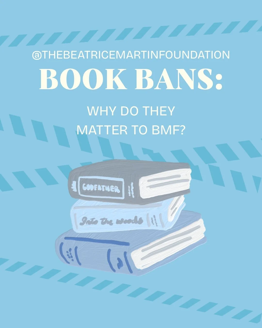 Here&rsquo;s some information on Book Bans and why the Beatrice Martin Foundation is always trying to raise awareness for them. Find out more on our website! #beatricemartinfoundation #youthliteracy #literacy
