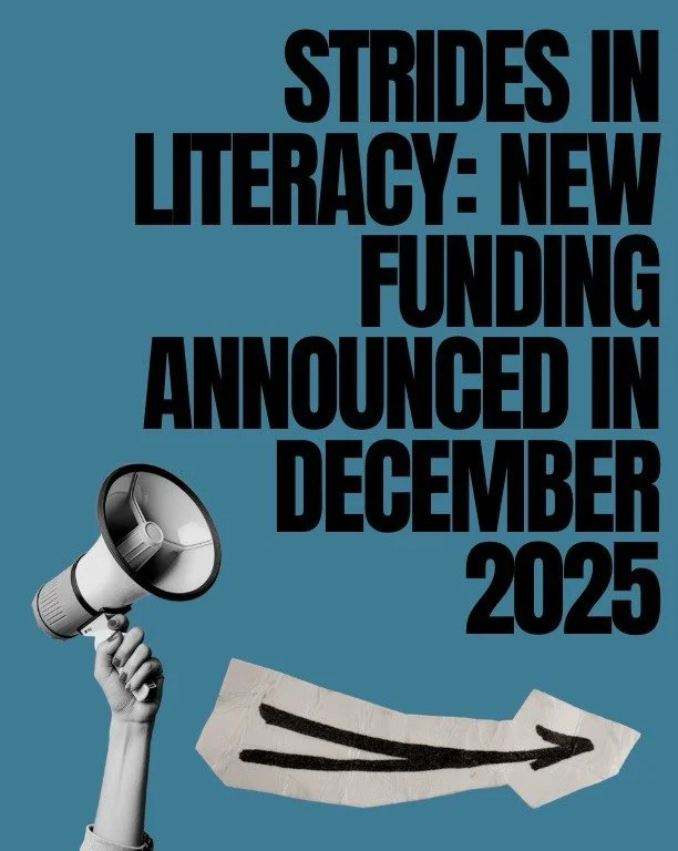 Good news regarding literacy from December! Check out thebeatricemartinfoundation.org to stay updated on more literacy news. 📰🩵
.
#beatricemartinfoundation #educationpolicy #literacy #youthliteracy