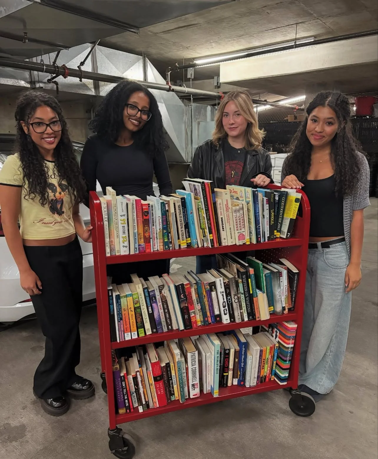 Donated 100+ books to the Palisades Library to help them rebuild after the Palisades Fires