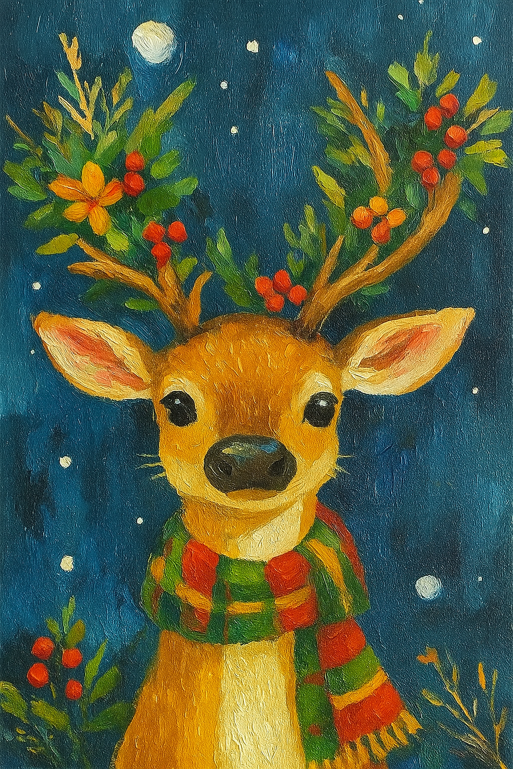 CHRISTMAS REINDEER- Paint & Sip