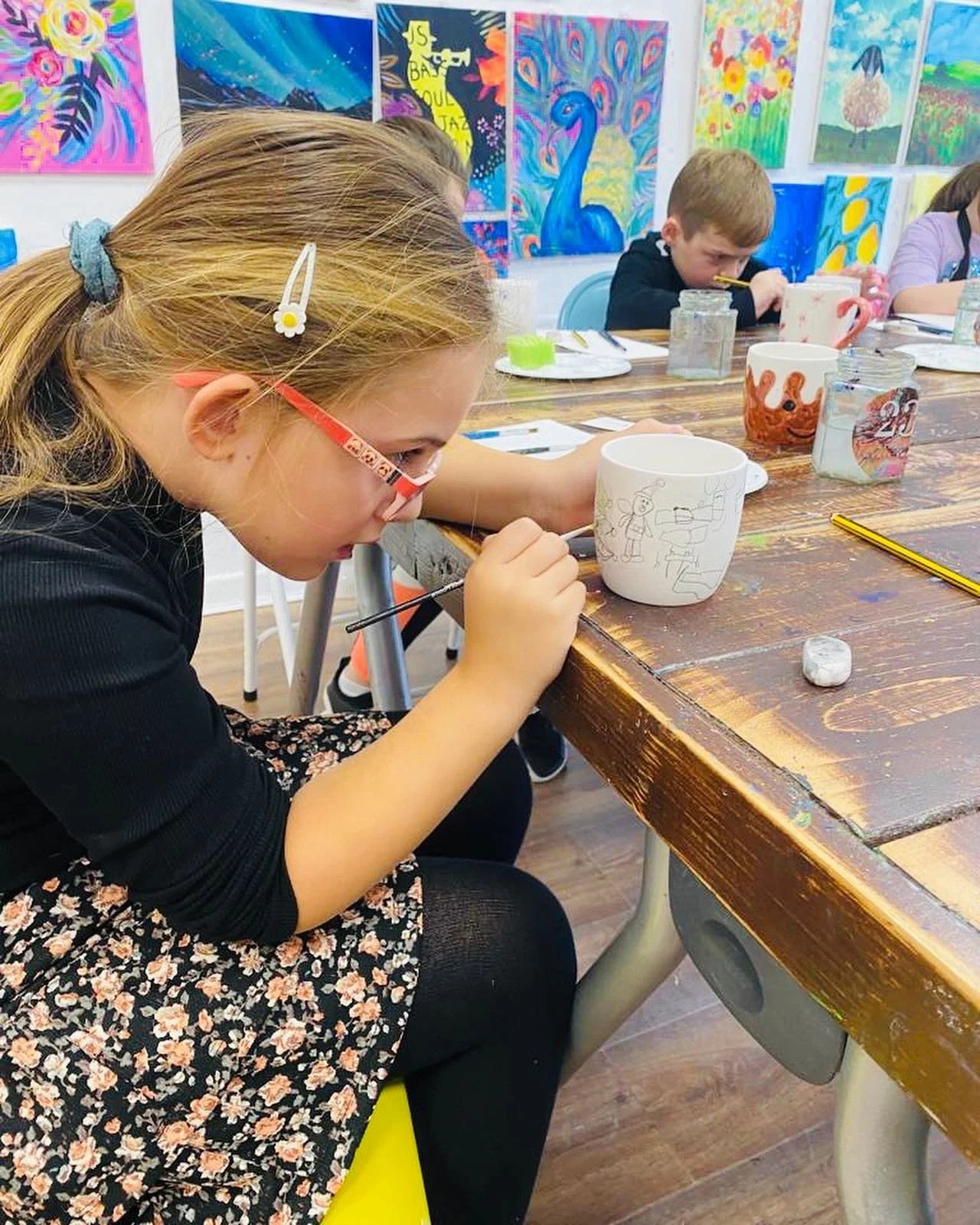 🎨 After School Art Club (Ages 4–9) Winter Edition