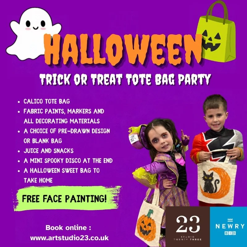 Halloween Trick-or-Treat Tote Party