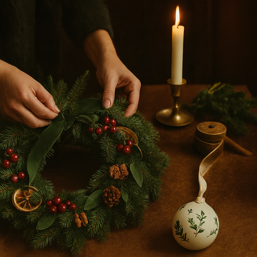 🎄 Festive Wreath & Bauble Workshop Nov