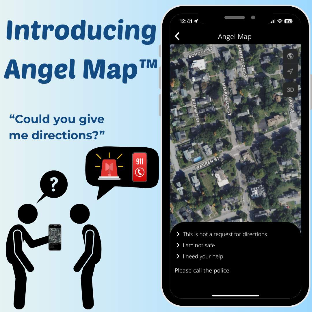 Introducing Angel Map™: A New Way to Discreetly Ask for Help