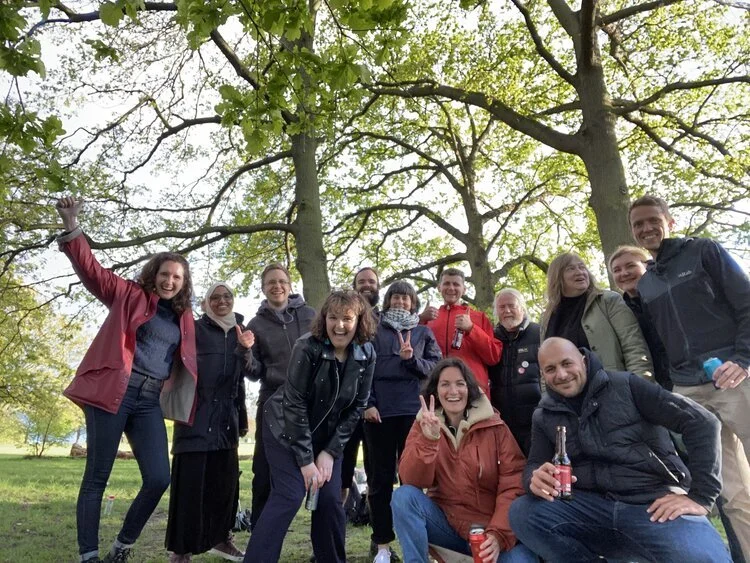 Group picture of the team