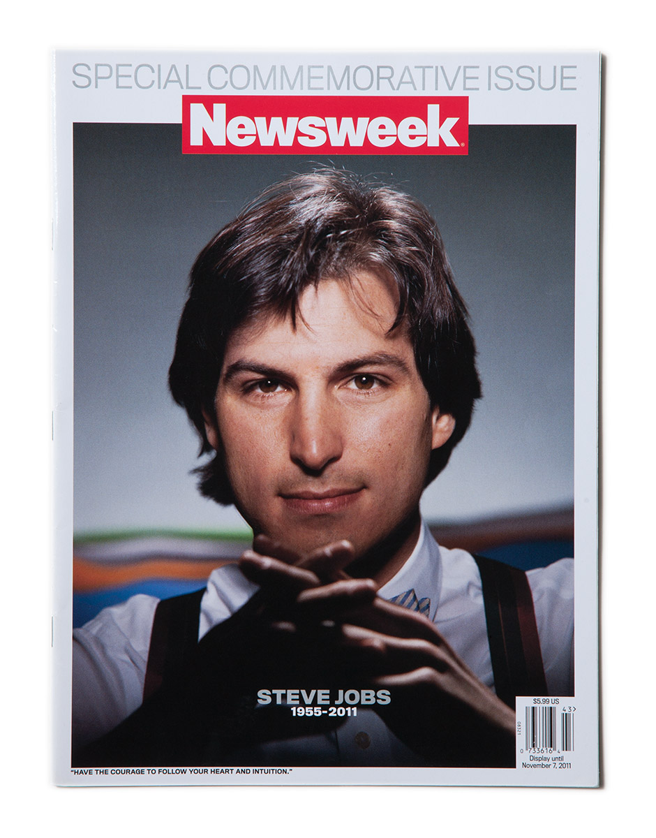 Newsweek, November 2011, Image by Hiro, Steve Jobs 1984
