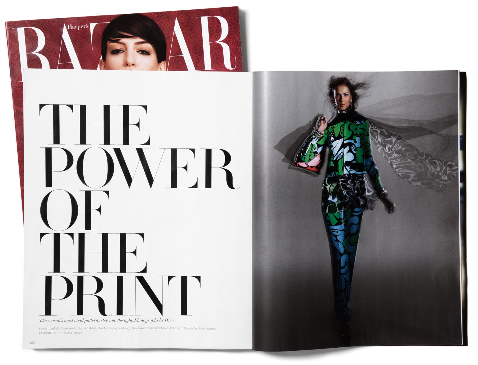 Harper's Bazaar, November 2014, Images by Hiro