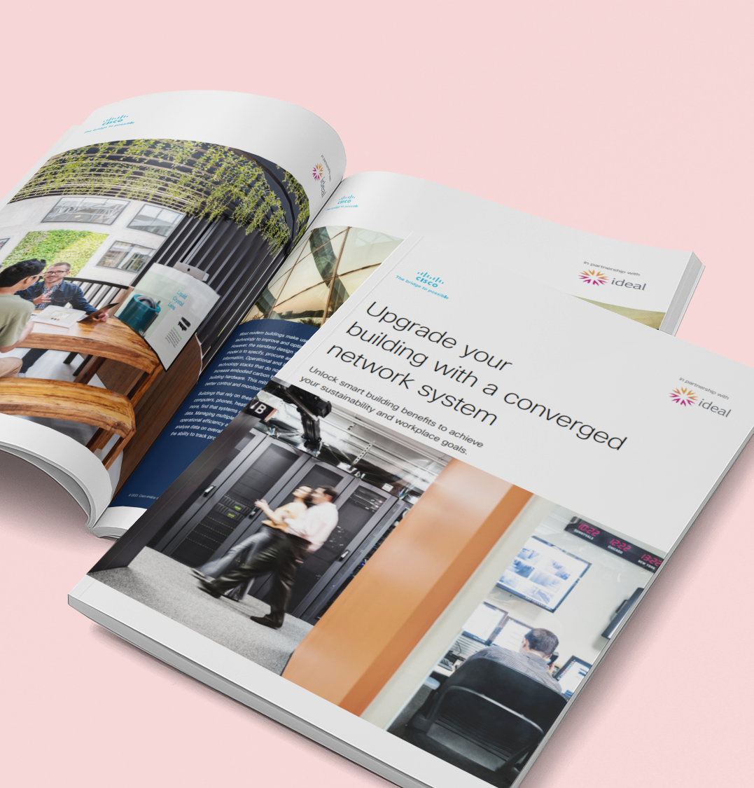 Brochure: Upgrade your building with a converged network system