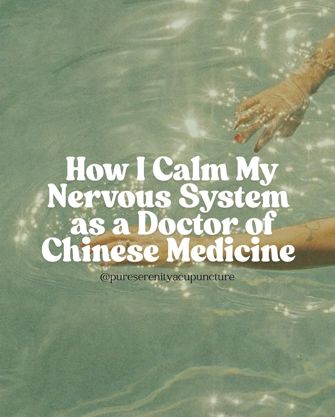Nervous system regulation doesn&rsquo;t always mean doing more. Sometimes it&rsquo;s about slowing down, tuning in, and giving your body small moments of safety throughout the day! 💕

Here are my Top 5 ways I like to regulate my nervous system:

✨ 1