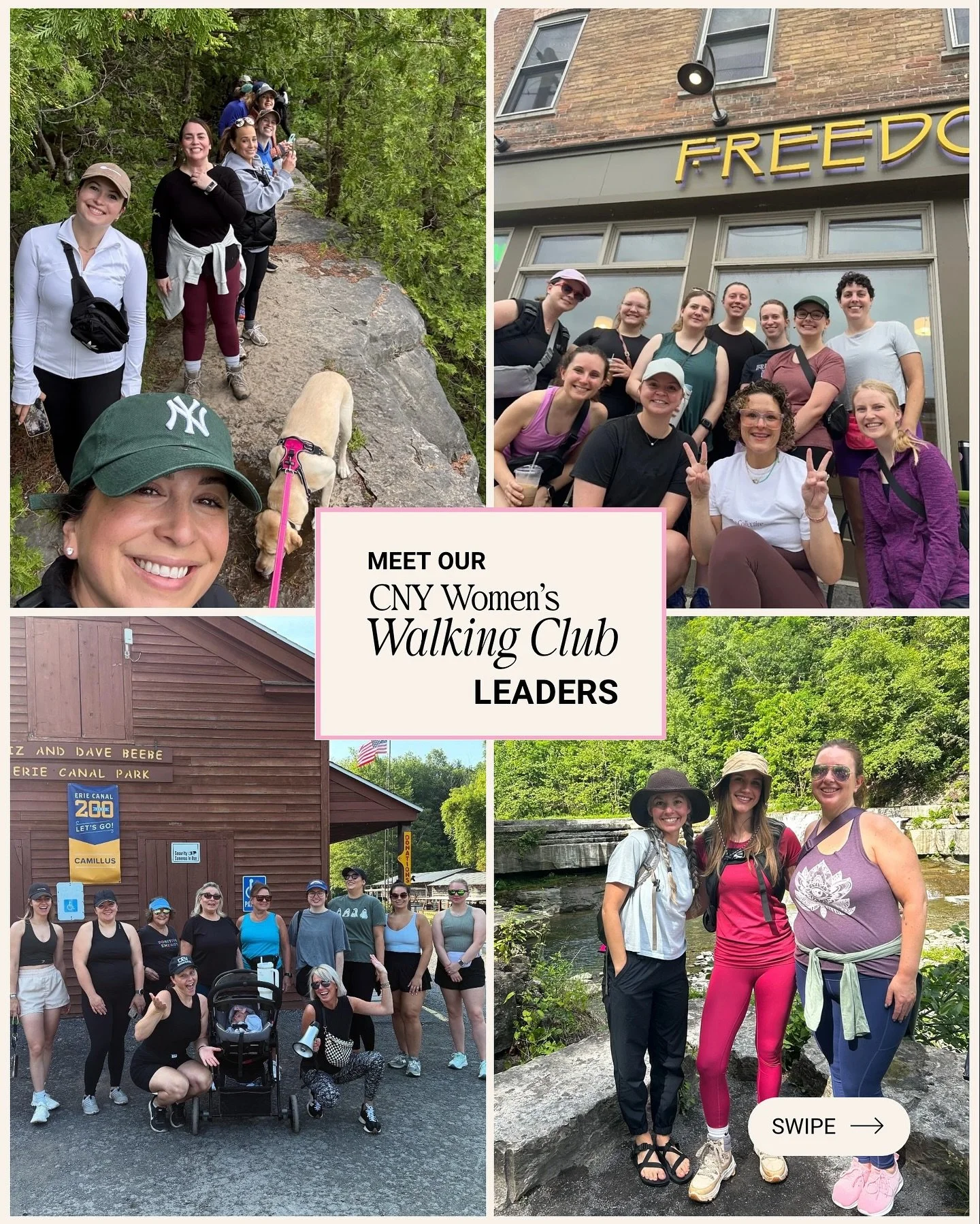 We&rsquo;ve had such a great time walking, hiking, and connecting with the CNY Women&rsquo;s Walking Club this season. ☀️

And we&rsquo;re not done yet&hellip;join us at a future walk or hike through October 19! 🔗 Sign-up: cnywomensnetwork.com/walki