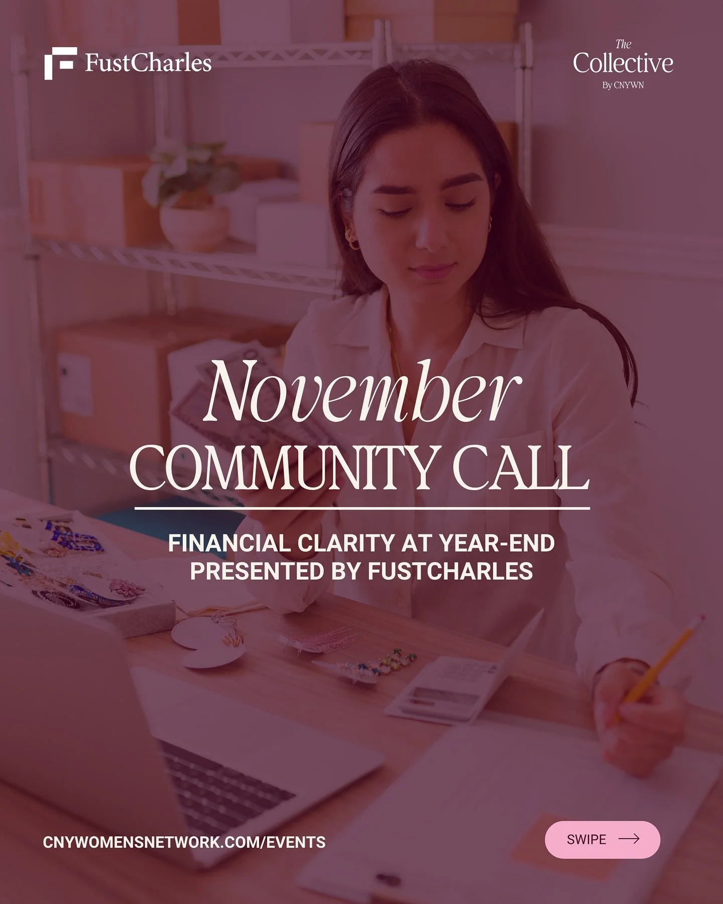 Don&rsquo;t wait for January. Give yourself a head start on the new year and get clear on your finances. 

Join our next Community Call on Tuesday, November 18th for a year-end tax planning session with the FustCharles team. 

Whether you run your ow
